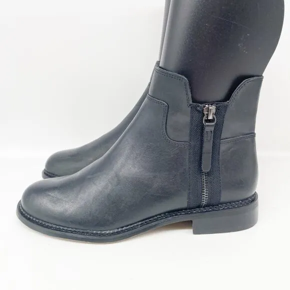Franco Sarto Women's Halford Ankle Bootie Black Size 9 M