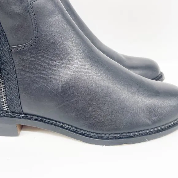 Franco Sarto Women's Halford Ankle Bootie Black Size 9 M
