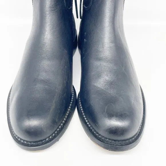 Franco Sarto Women's Halford Ankle Bootie Black Size 9 M