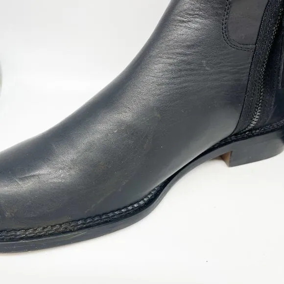 Franco Sarto Women's Halford Ankle Bootie Black Size 9 M