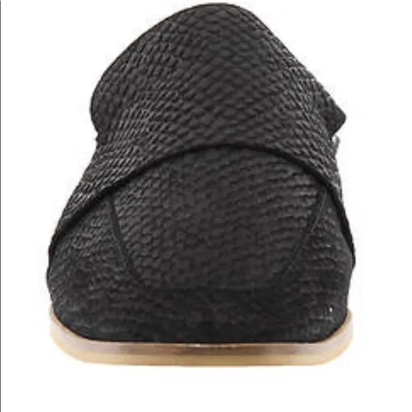 Free People At Ease Leather Loafer Mule Slide