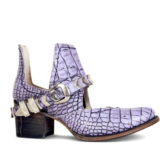 FreeBird Blade Purpule Croco size 6