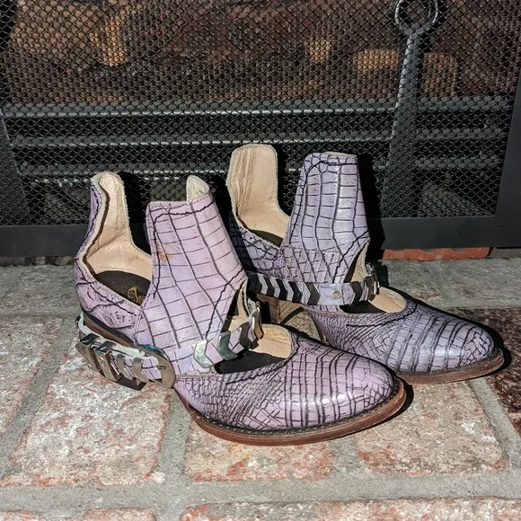 FreeBird Blade Purpule Croco size 6