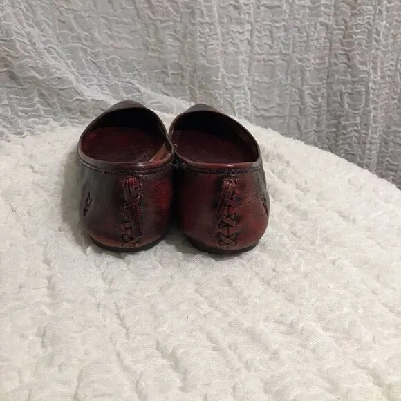 Frye Regina Leather Ballet Shoes Size 7M
