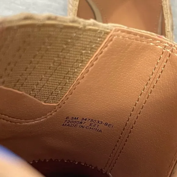 Frye Roxie Mule Shoe South Western Cowboy Boho Stacked Heel Retro Tan 6.5