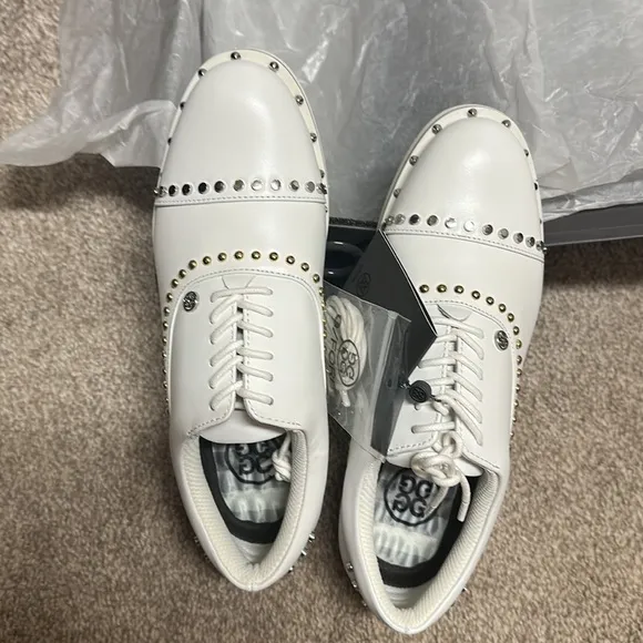 G/Fore Golf Shoes Woman’s Welt Stud Gallivanter. NWT