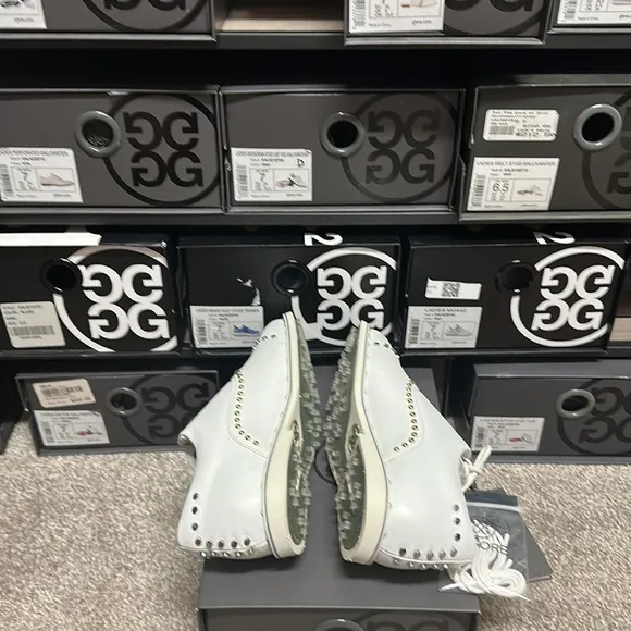 G/Fore Golf Shoes Woman’s Welt Stud Gallivanter. NWT
