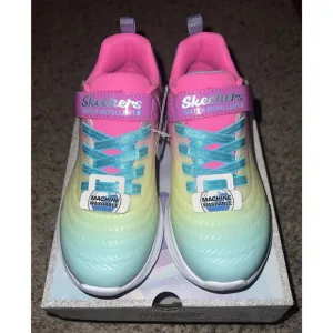 Girl's SKECHERS KIDS Jumpsters 2.0 - Blurred‎ Dreams 303397L 1,2,3 &amp; 4