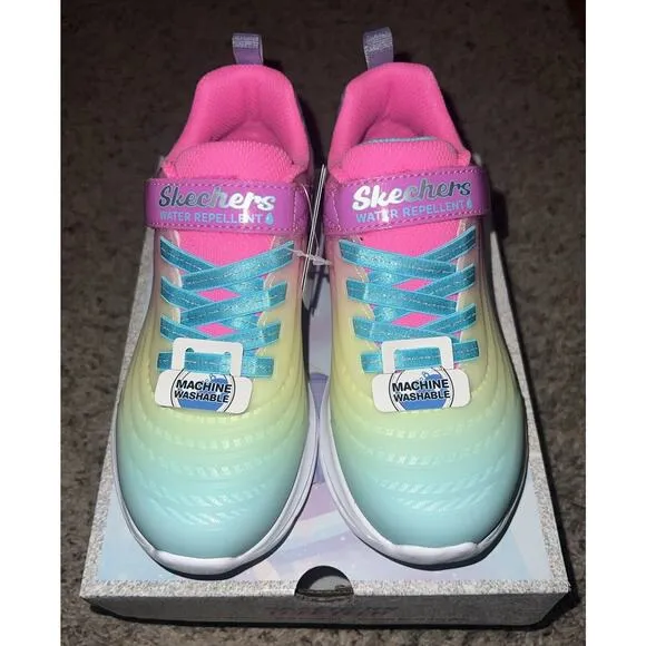 Girl's SKECHERS KIDS Jumpsters 2.0 - Blurred‎ Dreams 303397L 1,2,3 &amp; 4