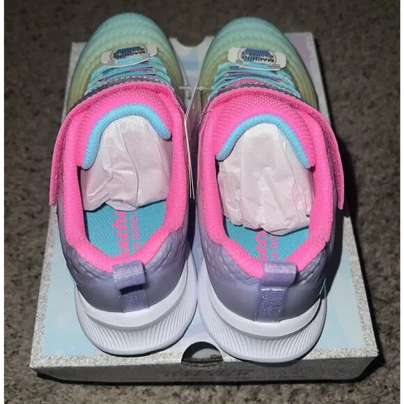 Girl's SKECHERS KIDS Jumpsters 2.0 - Blurred‎ Dreams 303397L 1,2,3 &amp; 4