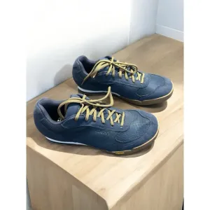 Giro Rumble VR Cycling Shoes Men's 9 EU 42 Navy SPD Clipless MTB Vibram Sole