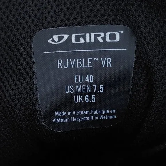 Giro Rumble VR Mountain 2 Bolt Cycling Shoe UNISEX CLEAN MINT CONDITION …