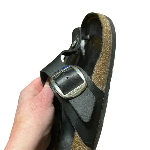 Gizeh Big BuckleNatural Leather Oiled