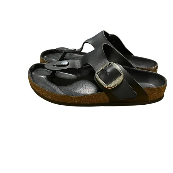 Gizeh Big BuckleNatural Leather Oiled