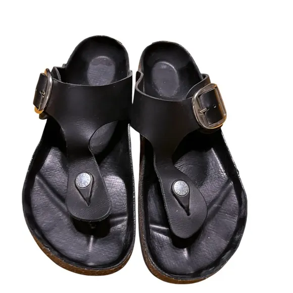 Gizeh Big BuckleNatural Leather Oiled