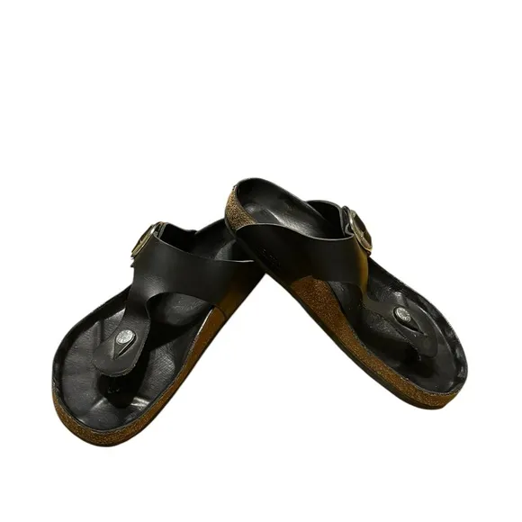Gizeh Big BuckleNatural Leather Oiled