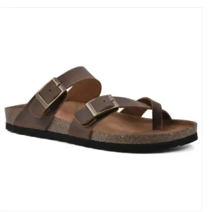 GRACIE LEATHER FOOTBEDS SANDAL NWOT