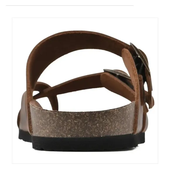 GRACIE LEATHER FOOTBEDS SANDAL NWOT