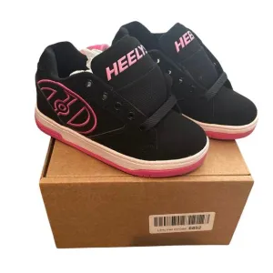 Heelys Voyager Skate Shoe - Kids' Balck Pink Size 13