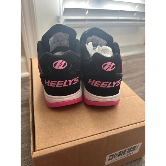 Heelys Voyager Skate Shoe - Kids' Balck Pink Size 13