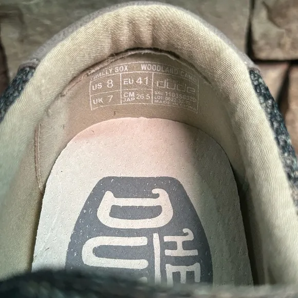 Hey Dude Mens Shoes - Camo NWT