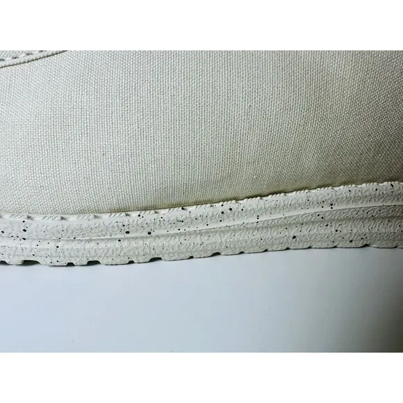 HEYDUDE Wally Americana Off White Slip On Loafer Shoes Men's 13 *NEW*