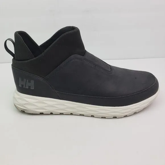 HH Helly Hansen Cora Womens Size 10 Black Leather Waterproof Boots Shoes