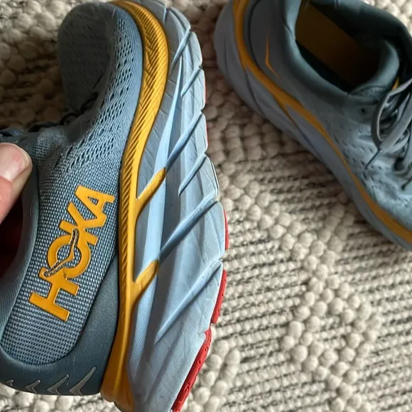 HOKA Clifton 8 Men's Goblin Blue Mountain Spring Running Shoes. Sz: 8.5D