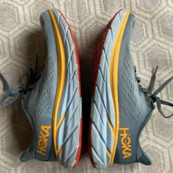 HOKA Clifton 8 Men's Goblin Blue Mountain Spring Running Shoes. Sz: 8.5D
