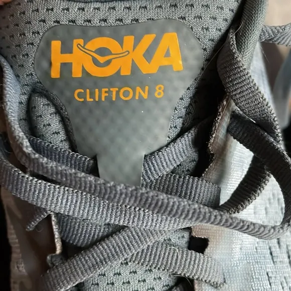 HOKA Clifton 8 Men's Goblin Blue Mountain Spring Running Shoes. Sz: 8.5D