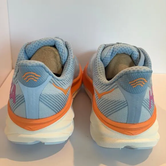 Hoka Clifton 9 Blue / Ice Water Running Shoes Womens Size 6.5