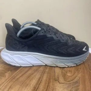 Hoka One One Arahi 6 Mens Black And White Size 11 D Athletic Running Shoes