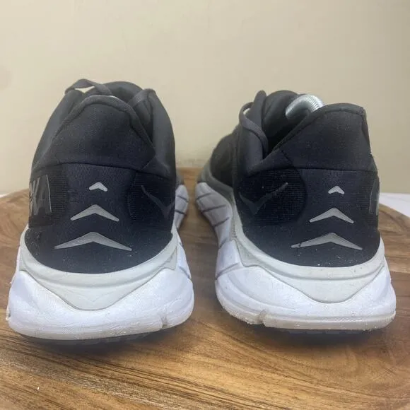 Hoka One One Arahi 6 Mens Black And White Size 11 D Athletic Running Shoes