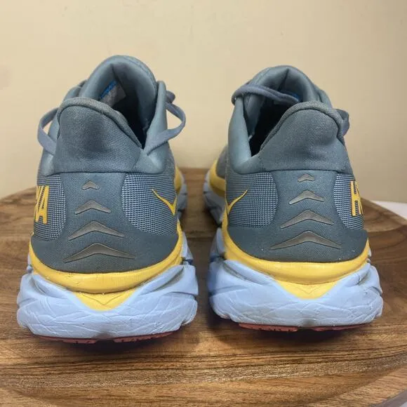 Hoka One One Goblin Blue Mountain Spring Mens Blue Yellow Size 12D Running Shoes