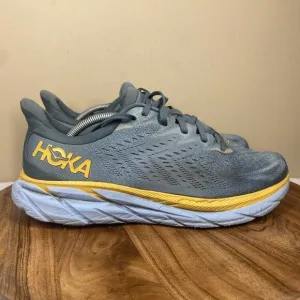 Hoka One One Goblin Blue Mountain Spring Mens Blue Yellow Size 12D Running Shoes