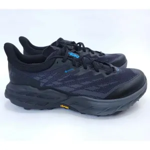 Hoka One One Speedgoat 5 Gore-Tex Spike Low Black Blue 1133550 BBLC Men 9.5