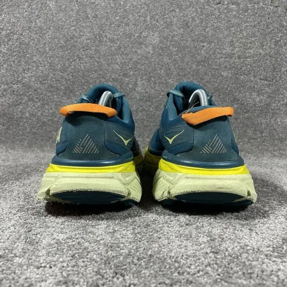 Hoka One One Stinson ATR 6 Men's Size 11 Running Shoes Blue Yellow 1110506 BCBT