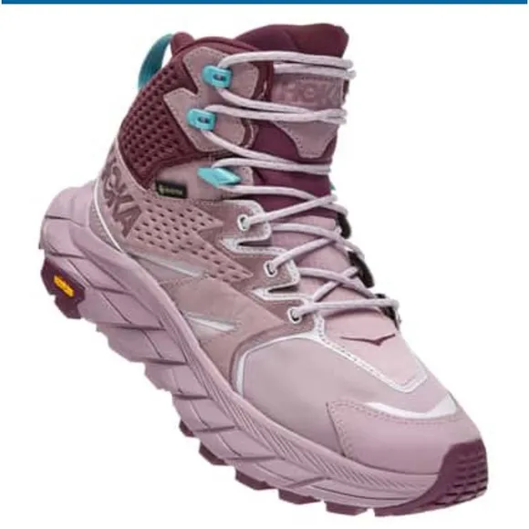 HOKA ONE ONEWomen Anacapa Mid GORE-TEX Hiking Shoes 11 Elderberry/Grape wine👟