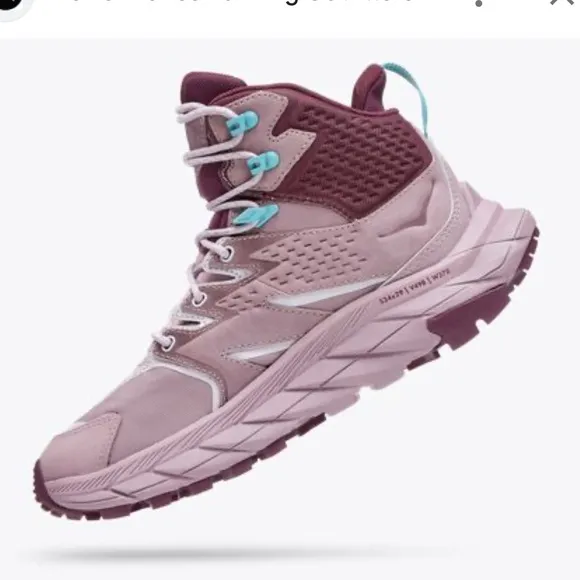 HOKA ONE ONEWomen Anacapa Mid GORE-TEX Hiking Shoes 11 Elderberry/Grape wine👟