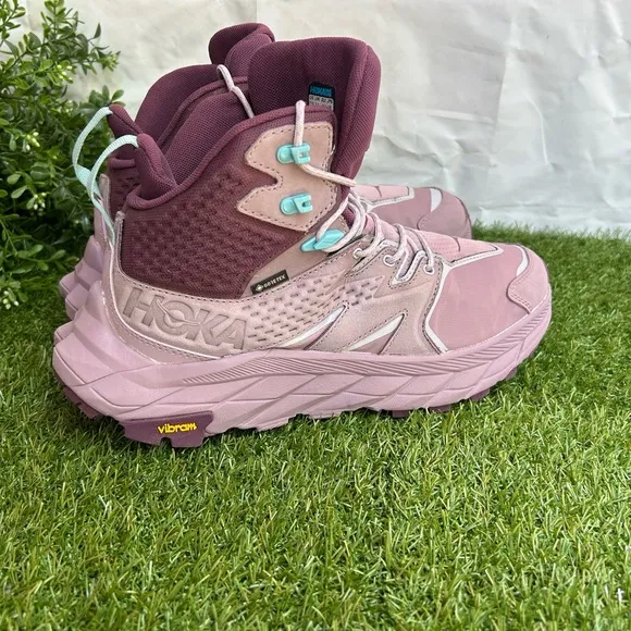 HOKA ONE ONEWomen Anacapa Mid GORE-TEX Hiking Shoes 11 Elderberry/Grape wine👟