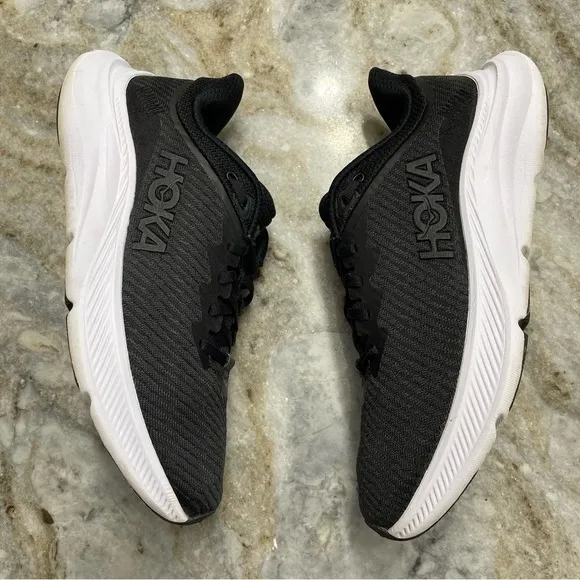 Hoka Solimar Everyday Training Shoes Sneakers Black/White Women’s 8.5 D
