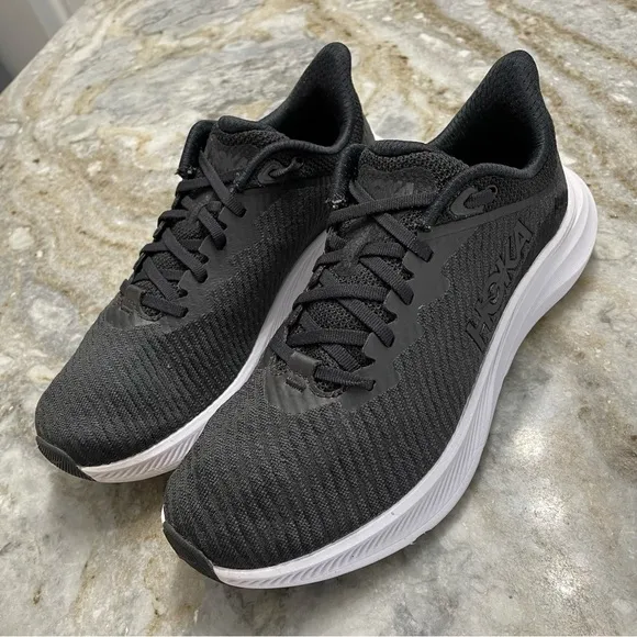 Hoka Solimar Everyday Training Shoes Sneakers Black/White Women’s 8.5 D