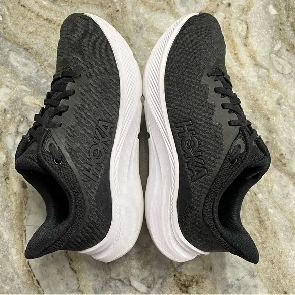 Hoka Solimar Everyday Training Shoes Sneakers Black/White Women’s 8.5 D