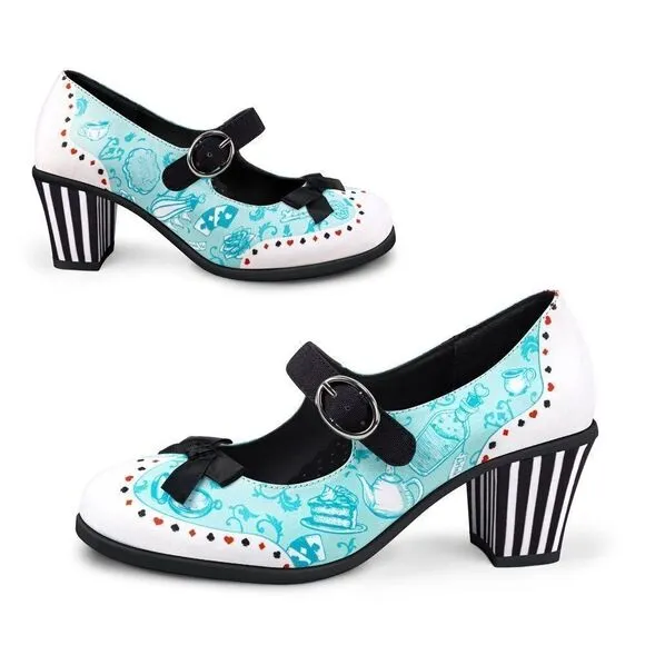 Hot Chocolate Mid Heels Alice Pump