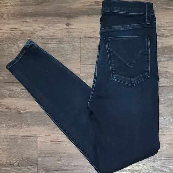 Hudson Barbara High Rise Super Skinny Ankle Jeans Size 28 GU Stretch Denim