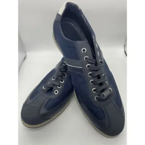 Hugo Boss Men's Lighter 50388431‎ Blue Lace up Casual Sneakers Shoes 46 EU 13 US
