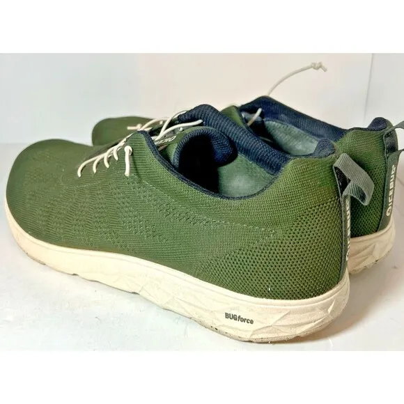 Icebug Shoes Mens 13 Olive Green Eli RB9X sneakers minimalist sustainable bloom