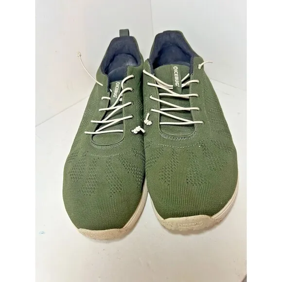 Icebug Shoes Mens 13 Olive Green Eli RB9X sneakers minimalist sustainable bloom