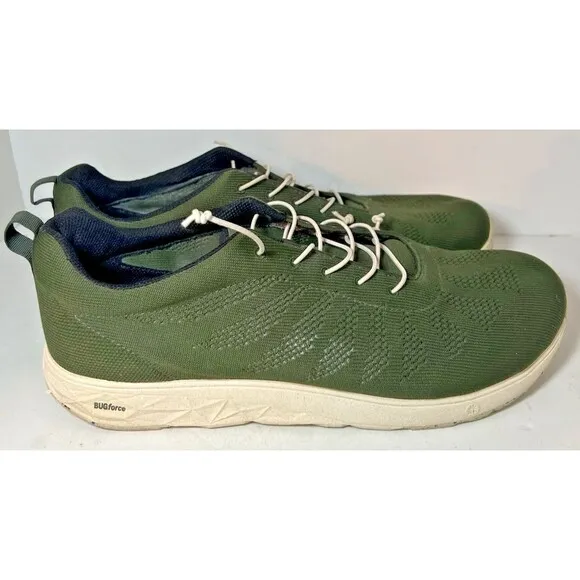 Icebug Shoes Mens 13 Olive Green Eli RB9X sneakers minimalist sustainable bloom