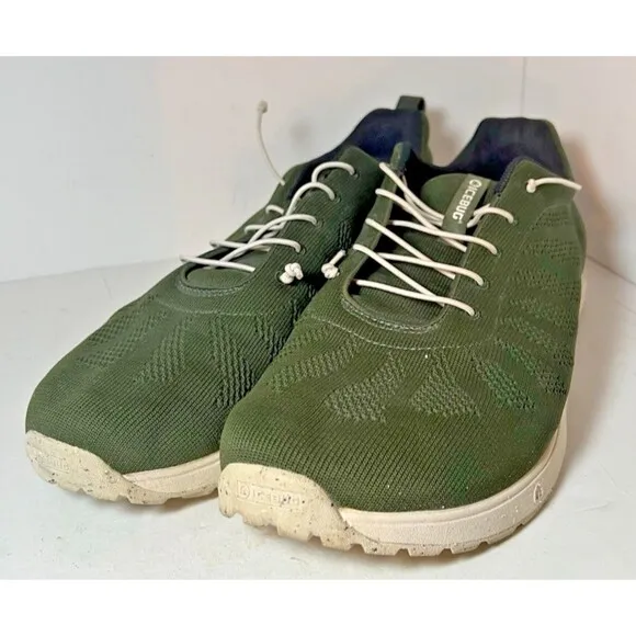 Icebug Shoes Mens 13 Olive Green Eli RB9X sneakers minimalist sustainable bloom